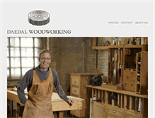 Tablet Screenshot of daedalwoodworking.com